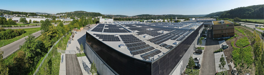 Hauptquartier von Baywa r.e. Solar Trade in Tübingen.