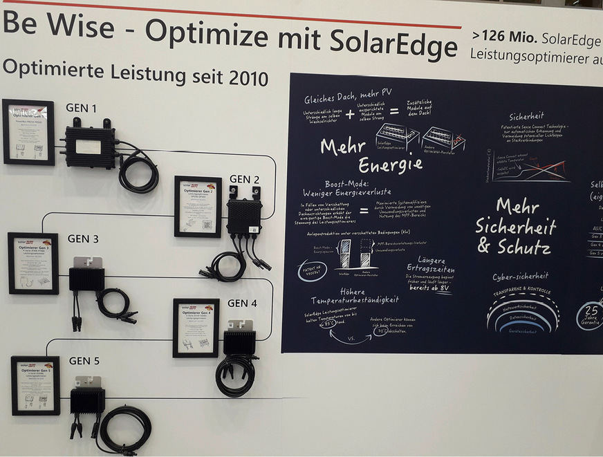 Solaredge entwickelt seine DC-Optimierer ständig weiter. Der neue H-1300 ist für gewerbliche Anlagen gedacht.