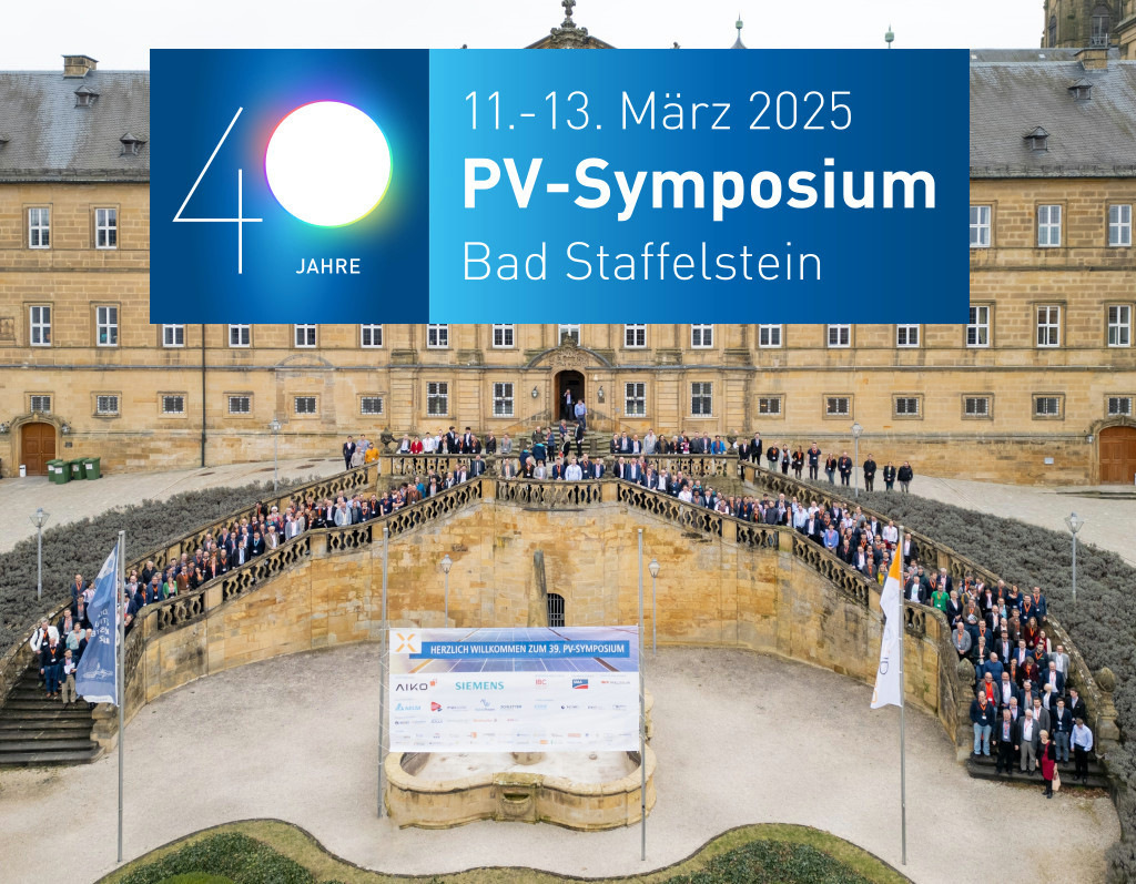 Ihre Erinnerungen zum Jubiläum: 40 Jahre PV-Symposium im Kloster Banz!