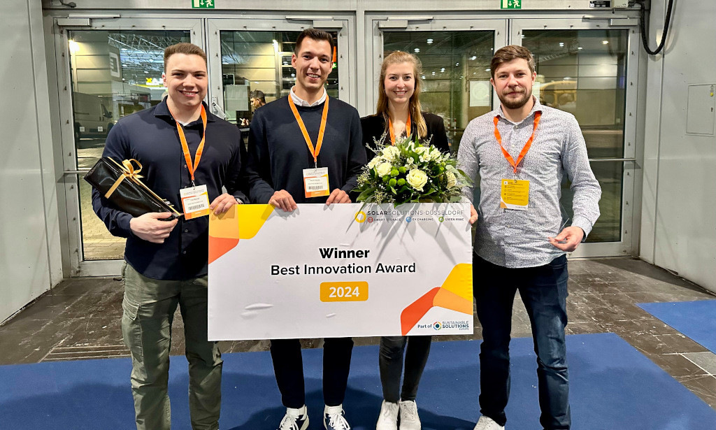 Reiling PV-Recycling gewinnt Innovation Award der Solar Solutions