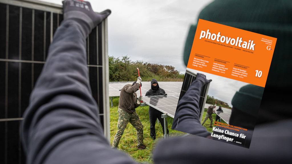 Für Abonnenten: Neues Themenheft über Solarparks erscheint