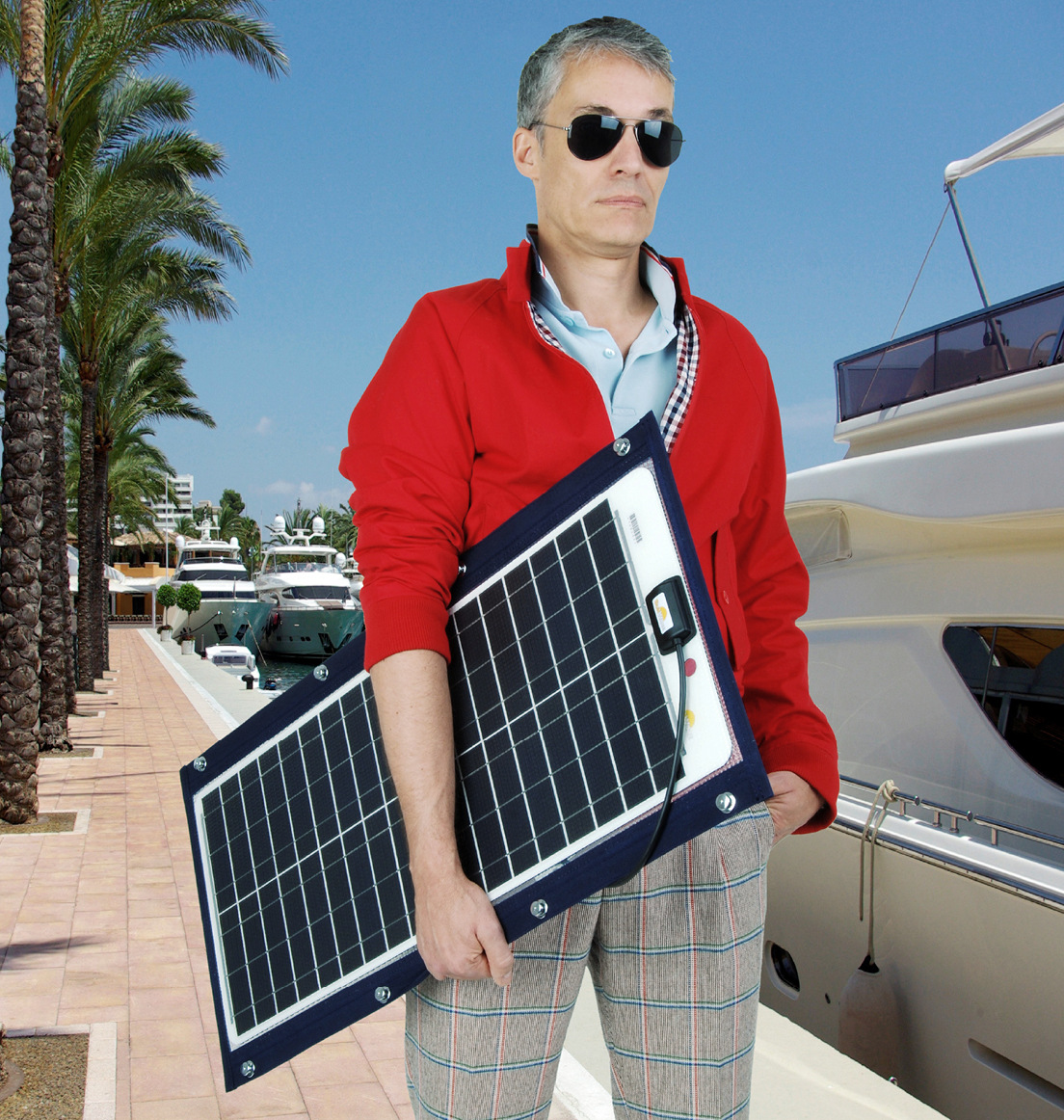 Wohnmobil und Boot Solaranlage 280 Watt