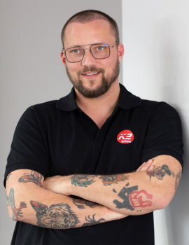 Referent: Axel Klett, Vertriebsmanager bei K2 Systems - © K2 Systems