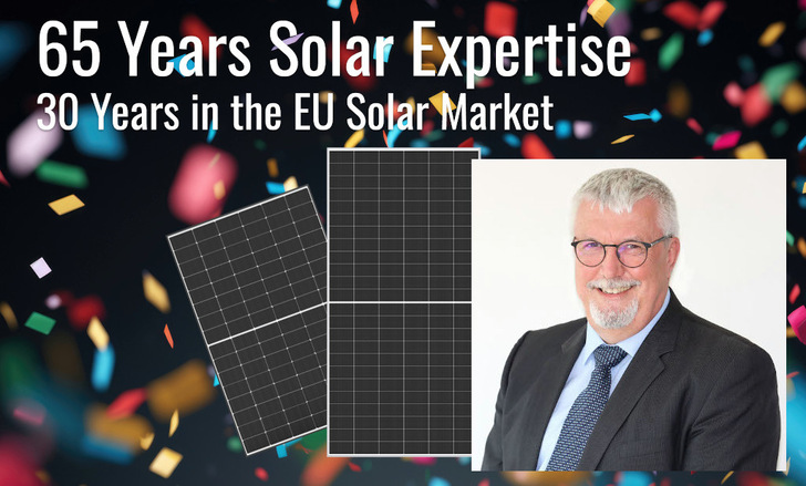 Peter Thiele ist seit 30 Jahren im Solargeschäft für Sharp tätig. - © Sharp Energy Solutions