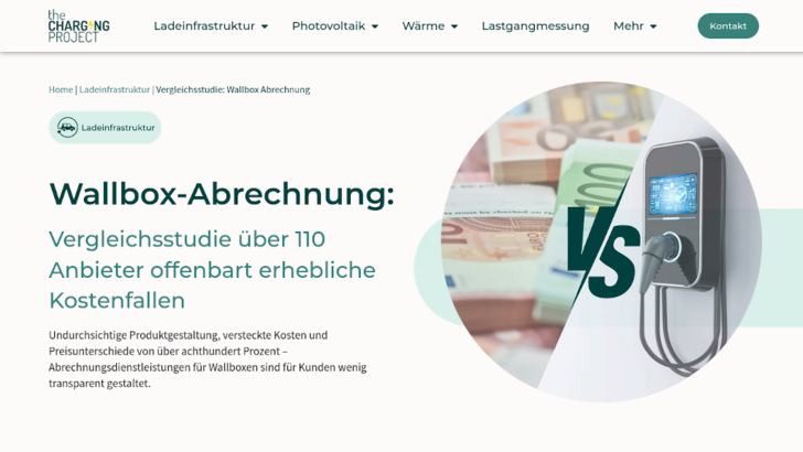 The Charging Project hat die Ergebnisse der Analyse auf seiner Website veröffentlicht. - © The Charging Project