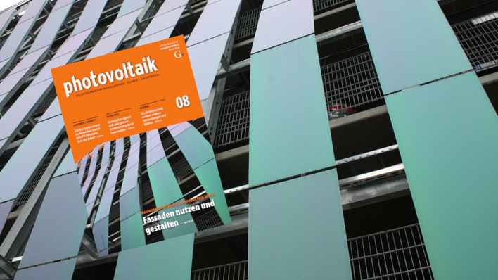 © Heiko Schwarzburger Das nächste Heft widmet sich der bauwerkintegrierten Photovoltaik (BIPV).