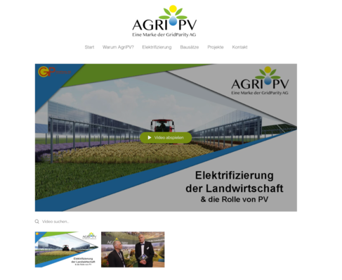 © Gridparity Das Video steht auf der Website von Gridparity bereit.