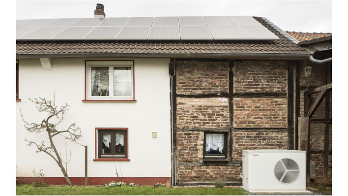 © Stiebel Eltron Selbst für Bestandsgebäude ist die Wärmepumpe geeignet.