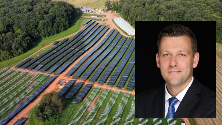 © Schoenergie/Hansainvest Der Solarpark Reisbach wurde mit Einlagen von privaten Investoren finanziert. Geplant und gebaut wurde er von Schoenergie.
