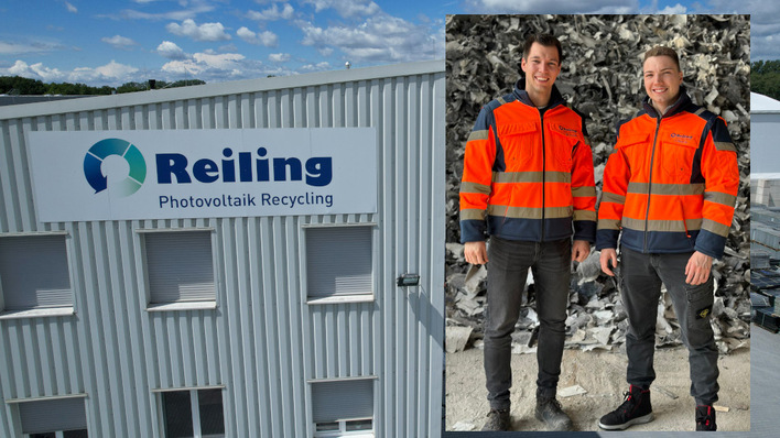 © Reiling Im Interview: Malte Fislake und Tom Reiling von Reiling PV Recycling in Münster.