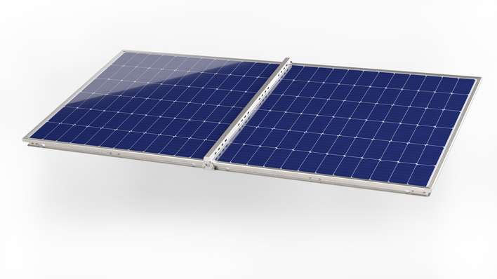 © Solblue Das PVT-Panel von Soblue liefert gute thermische Erträge.