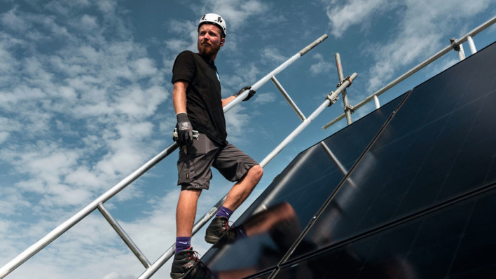 © Swissolar/Dominic Nahr Einer der Schwerpunkte der Photovoltaiktagung ist auch die qualitativ hochwertige Installation von Solaranlagen.