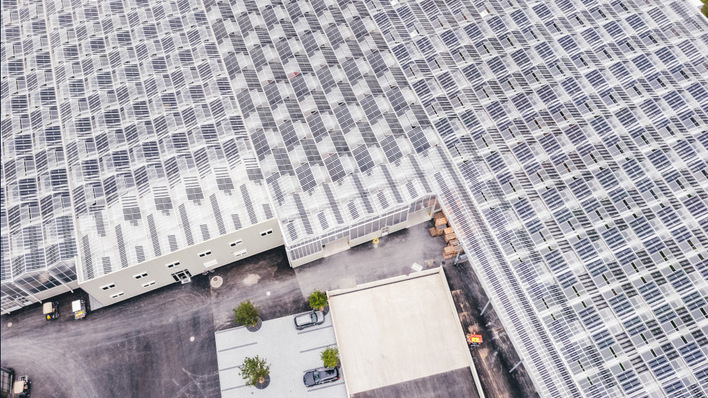 © EWB Die Anlage erzeugt im Jahr rund 750.000 Kilowattstunden.