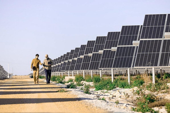 © Axpo Axpo verantwortet die Entwicklung, den Bau und den Betrieb der Solaranlagen.
