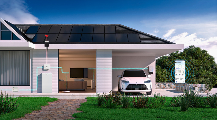 © Foto: Huawei Fusion Solar Huawei hat ein komplettes Universum für die Leistungselektronik geschaffen. Das hat Vorteile, denn es gibt keine Verbindungsprobleme zwischen den einzelnen Komponenten.