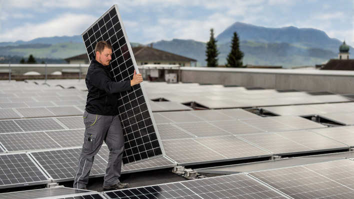 © CKW AG Derzeit sieht es so aus, als hätten die Installateure in der Schweiz in diesem Jahr weniger zu tun als noch im vergangenen Jahr.