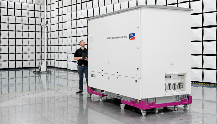 © SMA Der Sunny Central Storage 4600 UP-S erweitert das Portfolio von SMA.