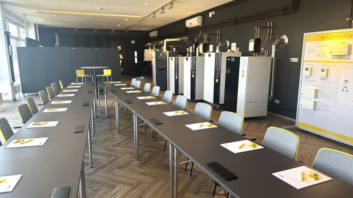 © Ritter Energie Die neuen Seminarräume warten auf wissensdurstige Solarteure.
