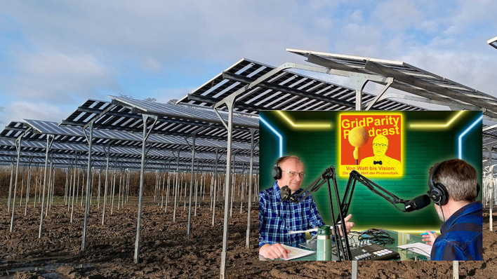 © Gridparity Solarexperte Erich Merkle erklärt im Podcast, wie sich die Landwirtschaftsbetriebe mit der Photovoltaik für die zukunft rüsten.