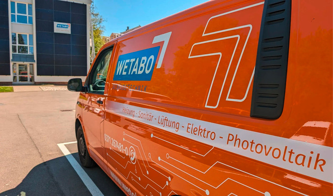 © Foto: Wetabo Die Firma Wetabo ist jeden Tag im Auftrag ihrer Kundinnen und Kunden unterwegs.