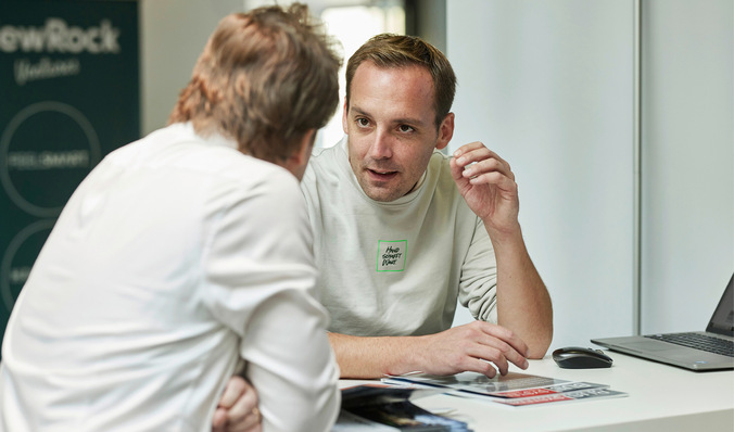 © Foto: Roland Borgmann/HsW Dominik Kortmann entwickelt neue Ideen für Installationsbetriebe.