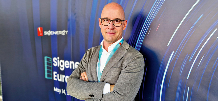 © Foto: Sigenergy Sven Albersmeier-Braun arbeitet als Vice President Sales Central Europe bei Sigenergy.