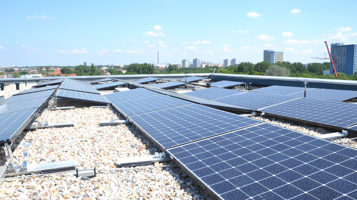 © Velka Botička In vielen Großstädten geht der Ausbau der Photovoltaik gut voran.