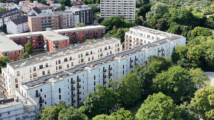 © Naturstrom AG Solarer Mieterstrom für das Quartier Lück in Köln.