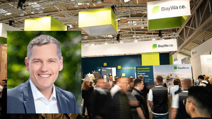 © Baywa r.e. Solar Trade Frank Jessel ist CEO von Baywa r.e. Solar Trade.