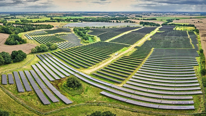 © Vattenfall, Klas Neidhardt Blick auf die Teilflächen Tützpatz 1 und 3.