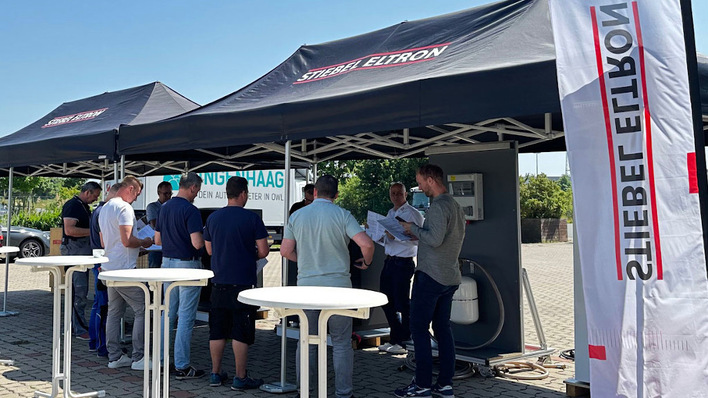 © Stiebel Eltron Jeweils 15 Handwerker können an einem Schulungstermin teilnehmen.